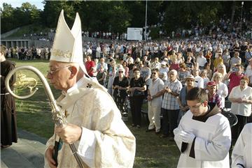 Hodočasnička misa povodom blagdana Velike Gospe na Trsatu