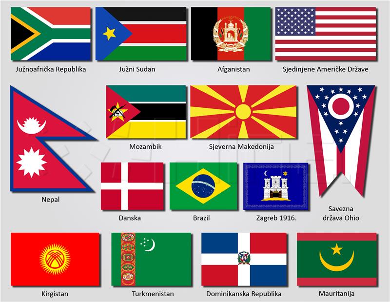 Zastavu najviše mijenjale SAD i Afganistan, Mozambik uz knjigu ima i Kalašnjikov