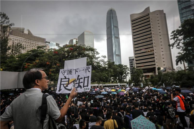 Nastavljaju se prosvjedi u Hong Kongu