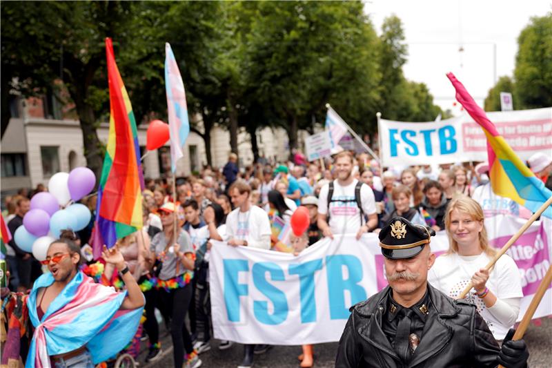 DENMARK COPENHAGEN PRIDE PARADE