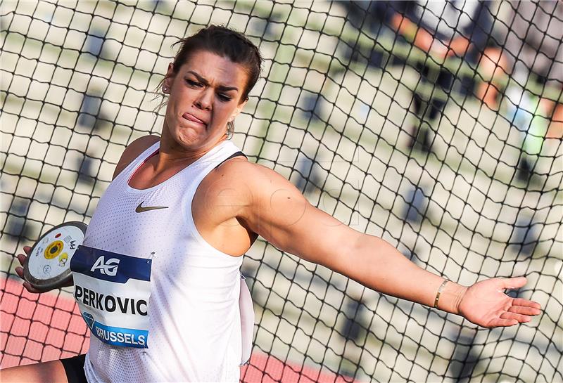 Perkovic 3rd at discus throw event at Diamond League in Birmingham