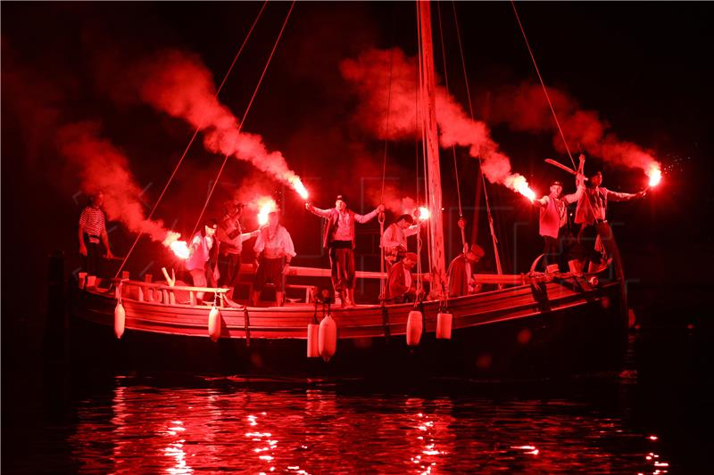 Tradicionalna Gusarska bitka u Omišu