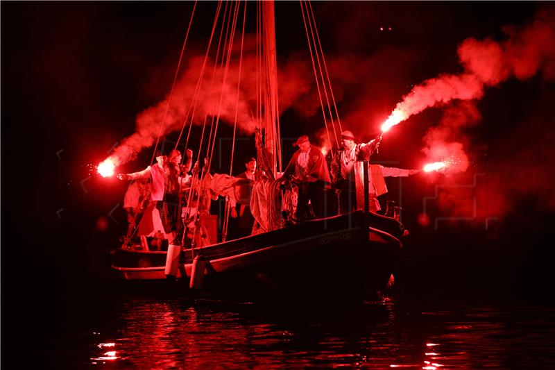 Tradicionalna Gusarska bitka u Omišu