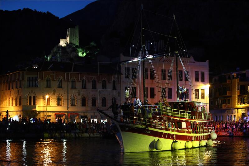 Tradicionalna Gusarska bitka u Omišu