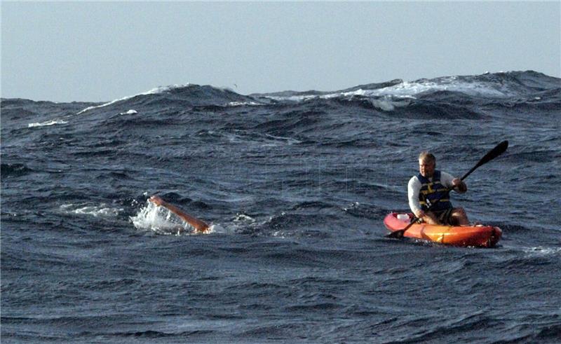 Croatia's long-distance swimmer Levacic conquers Japan's Tsugaru Strait