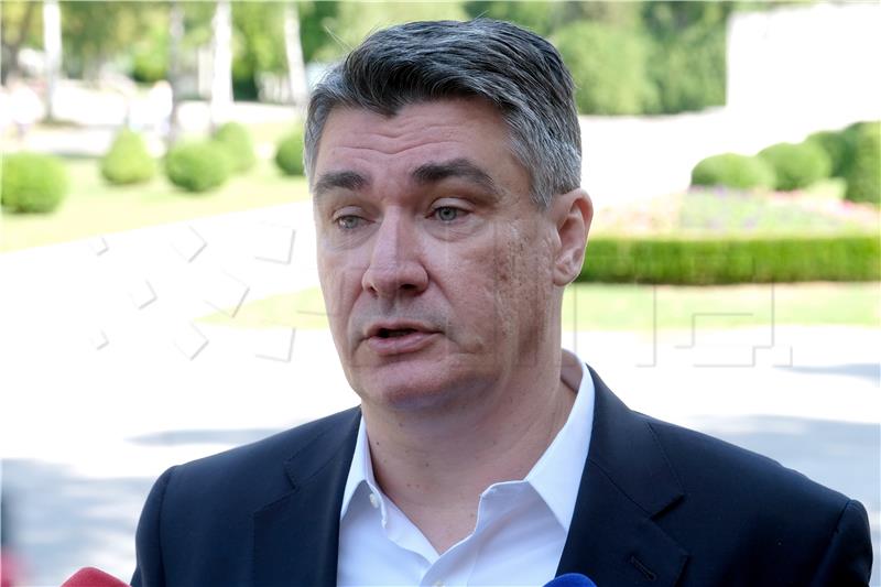 Milanovic criticises president for not speaking up about Knin incident