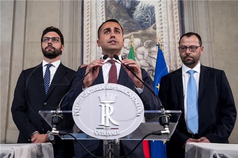 Di Maio : Italija treba novu, čvrstu vladu