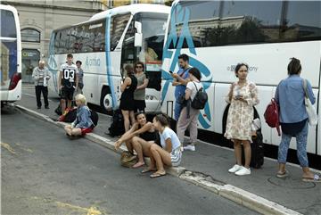 Štrajk upozorenja vozača autobusa u Rijeci