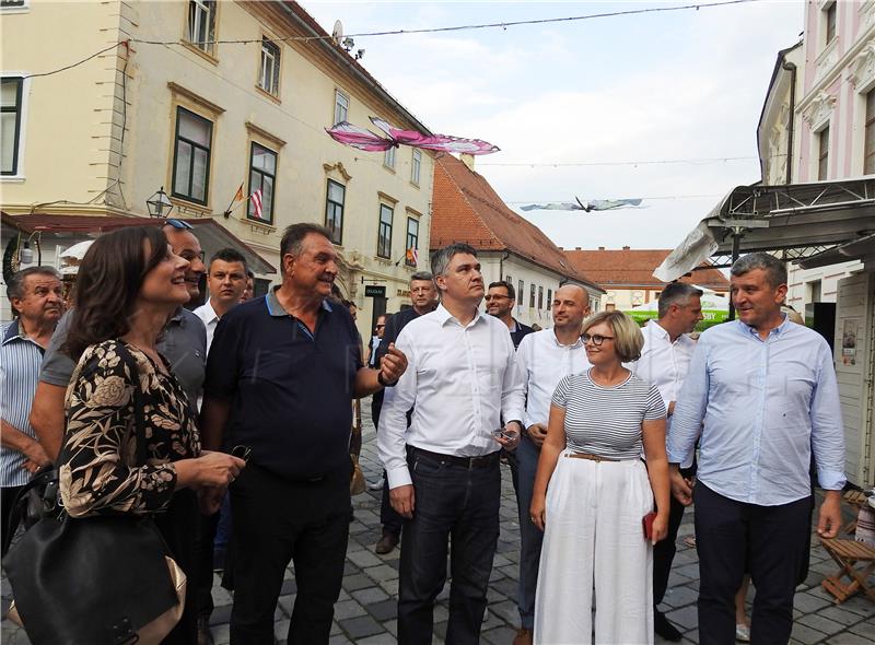 Zoran Milanović posjetio Špancirfest