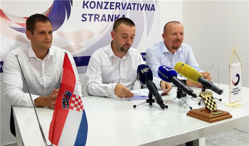 Konferencija za medije predsjednika Hrvatske konzervativne stranke