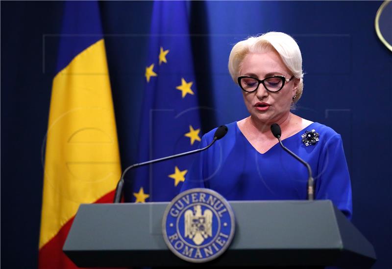 (FILE) ROMANIA GOVERNMENT CRISIS