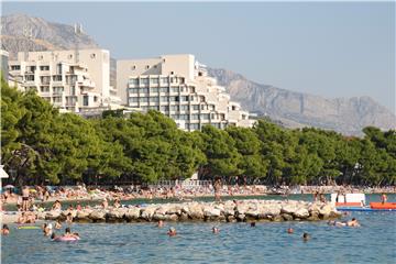 Makarske plaže krajem kolovoza