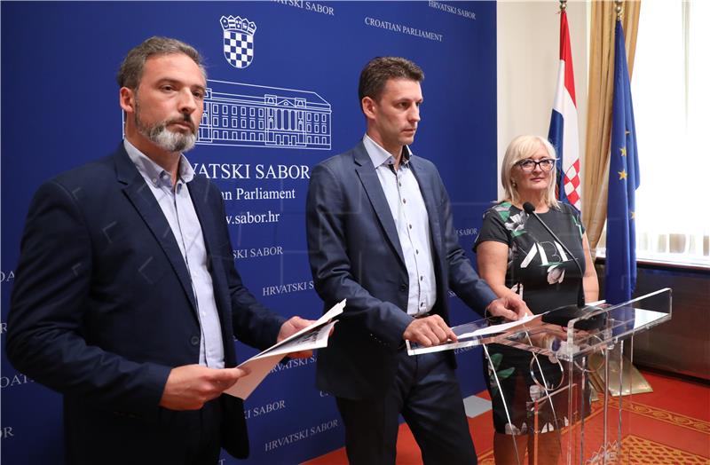 Konferencija za medije Kluba zastupnika Mosta nezavisnih lista