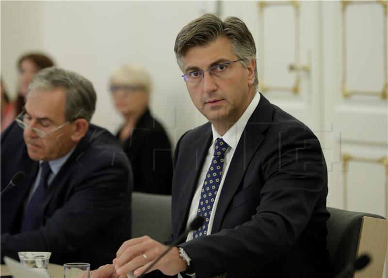 Plenkovic says all in Croatia are supposed to create conflict-free social climate