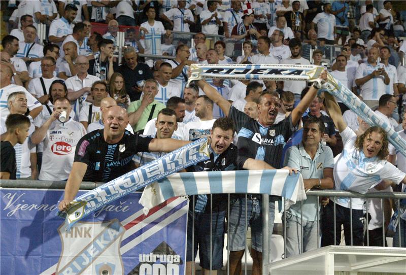 Uzvratna utakmica nogometne Europske lige Rijeka - Gent