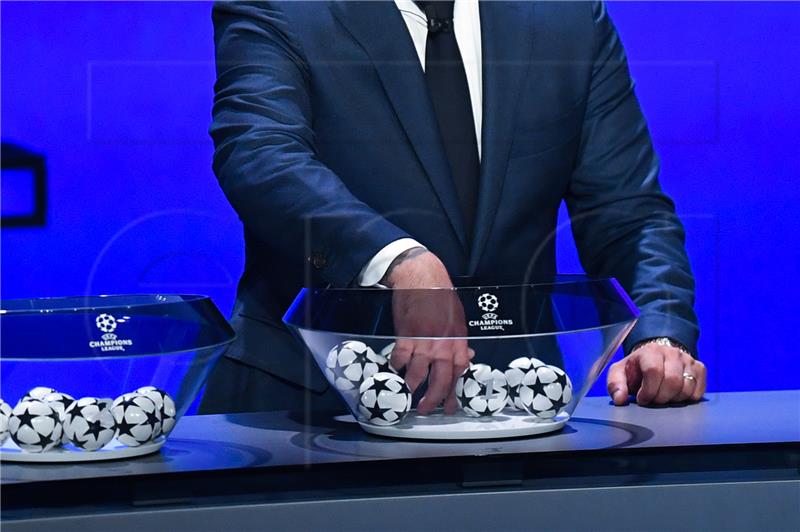 MONACO SOCCER UEFA CHAMPIONS LEAGUE DRAW