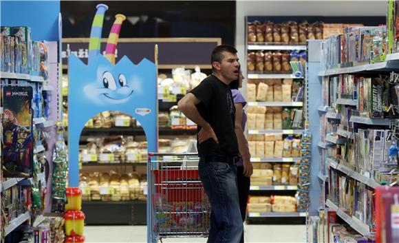 Croatia's retail trade up 3.6% in July