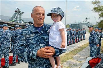 Svečani ispraćaj 2. hrvatskog kontingenta u NATO operaciju potpore miru Sea Guardian Sredozemlju