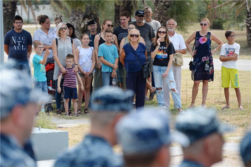 Svečani ispraćaj 2. hrvatskog kontingenta u NATO operaciju potpore miru Sea Guardian Sredozemlju