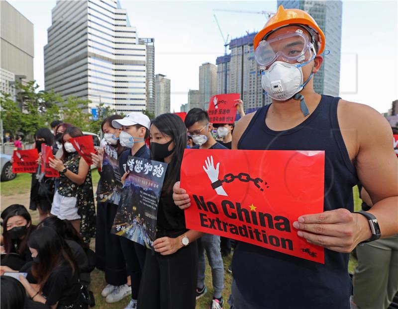 SOUTH KOREA HONG KONG PROTEST