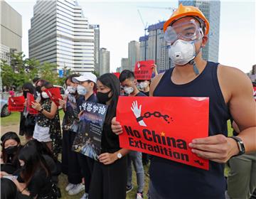 SOUTH KOREA HONG KONG PROTEST