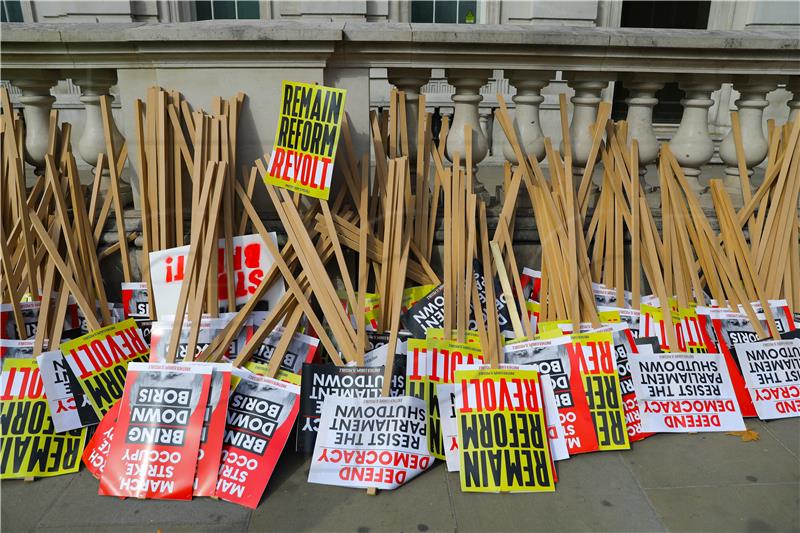 BRITAIN BREXIT PROTEST