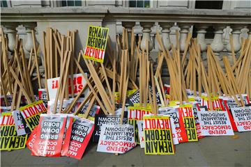 BRITAIN BREXIT PROTEST