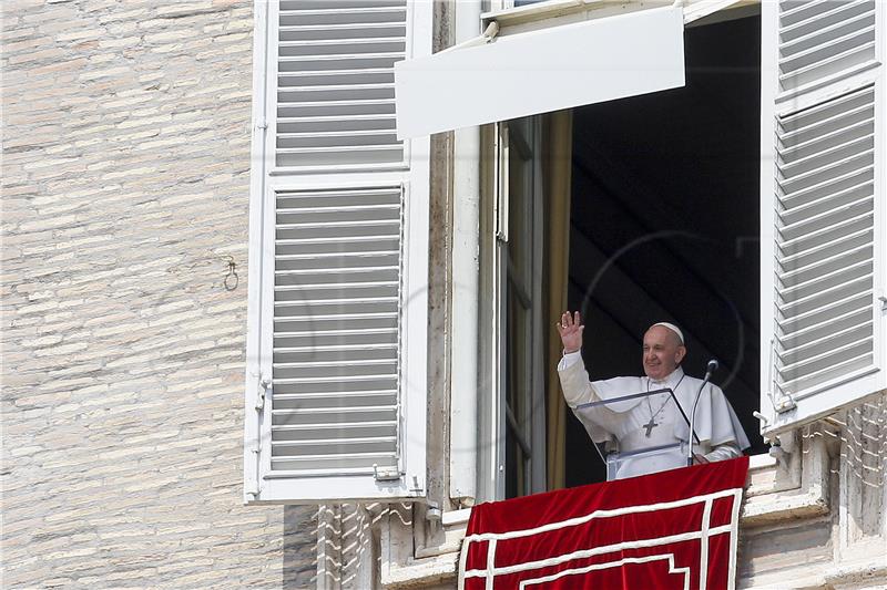 VATICAN POPE ANGELUS