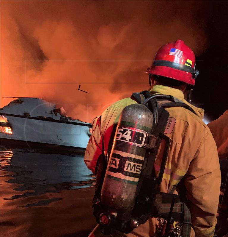 USA CALIFORNIA SHIP ACCIDENT