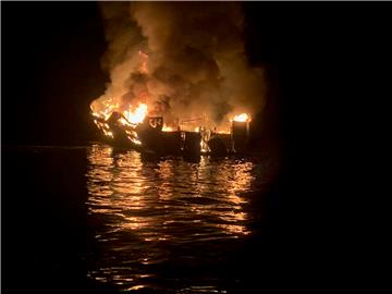 USA CALIFORNIA SHIP ACCIDENT