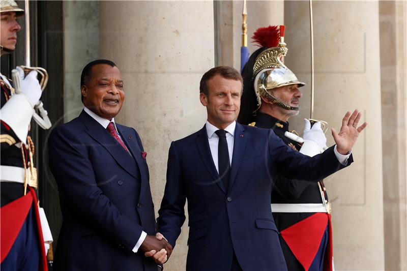 FRANCE DIPLOMACY CONGO VISIT