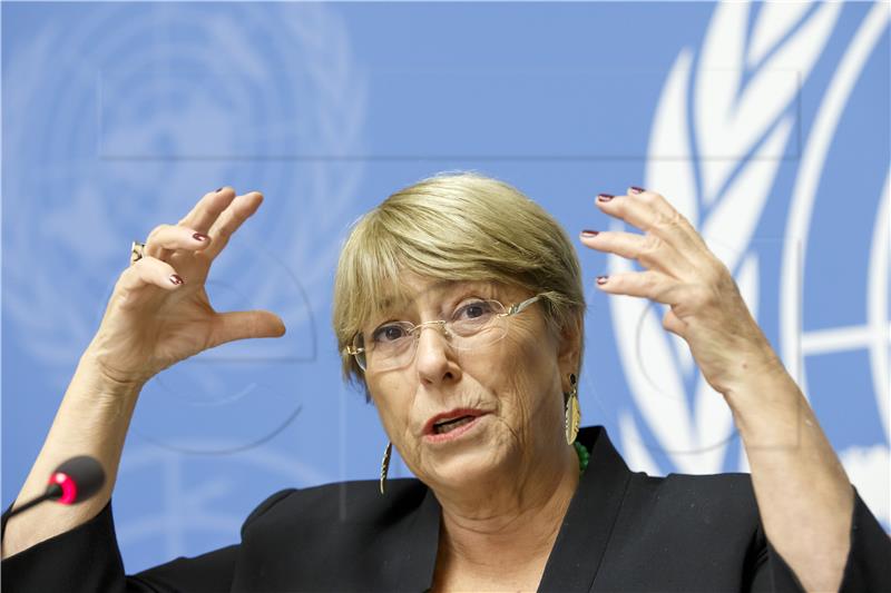 SWITZERLAND BACHELET UN HUMAN RIGHTS