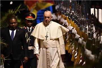 MOZAMBIQUE POPE FRANCIS AFRICA TOUR