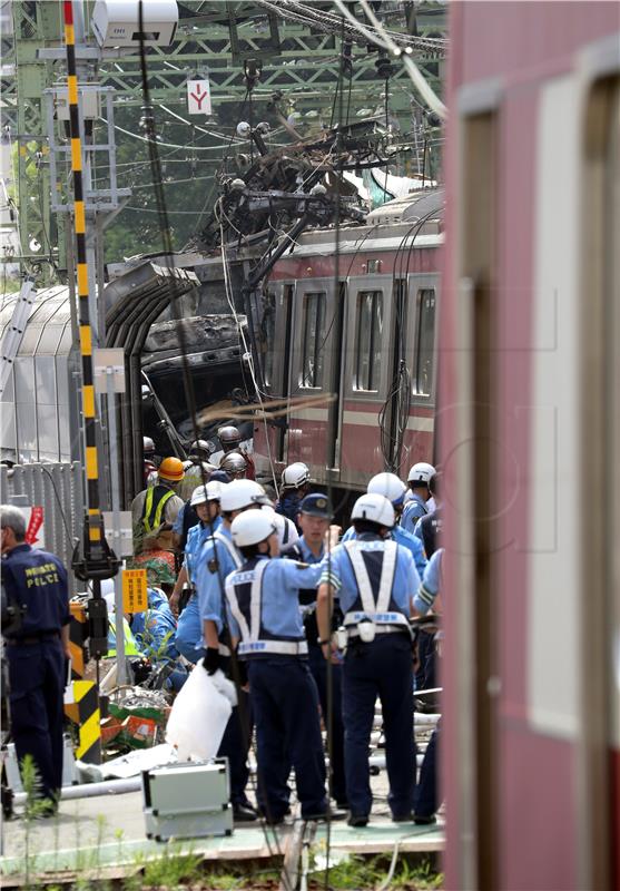 JAPAN TRANSPORT ACCIDENT TRAIN