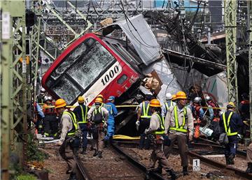 JAPAN TRANSPORT ACCIDENT TRAIN