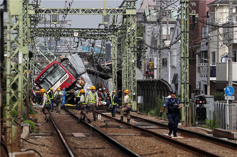 JAPAN TRANSPORT ACCIDENT TRAIN