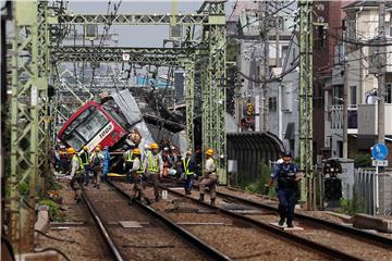 JAPAN TRANSPORT ACCIDENT TRAIN