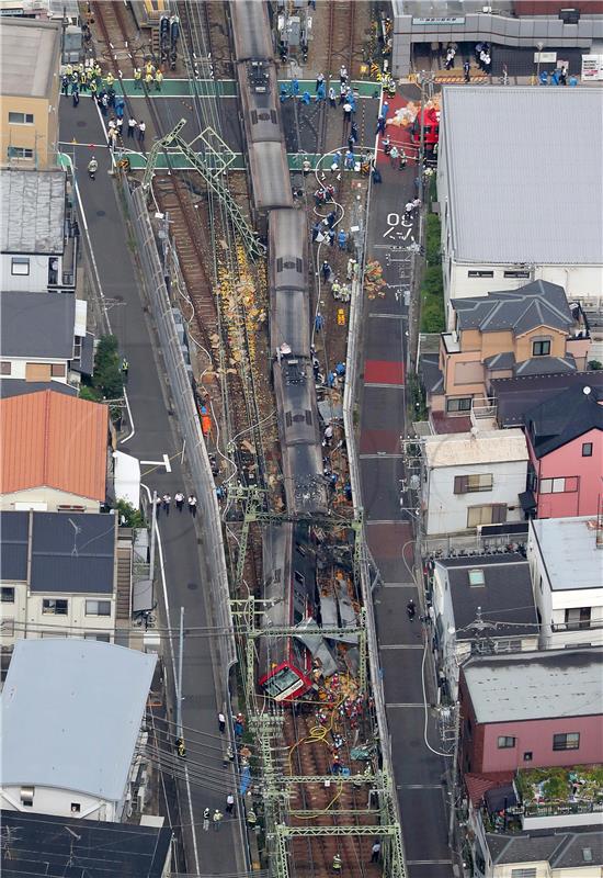 JAPAN TRANSPORT ACCIDENT TRAIN