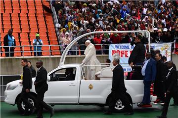 MOZAMBIQUE POPE FRANCIS VISIT