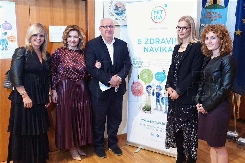 U javnozdravstveni program "PETICA - igrom do zdravlja" uključeno 25 zagrebačkih škola