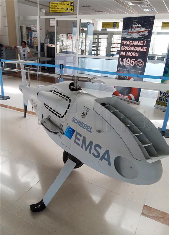 Unmanned aircraft system for safety and pollution inspections of Adriatic presented