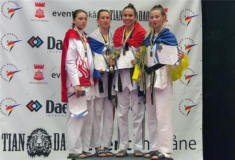 EP taekwondo za mlađe seniore: I Lucija Domić brončana