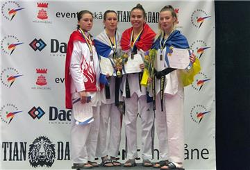 EP taekwondo za mlađe seniore: I Lucija Domić brončana