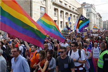 Over 3,000 people participate in Sarajevo's first Gay Pride march