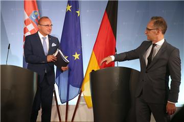 Croatian Foreign Minister Gordan Grlic Radman in Germany