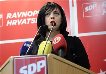 Tiskovna konferencija SDP-a