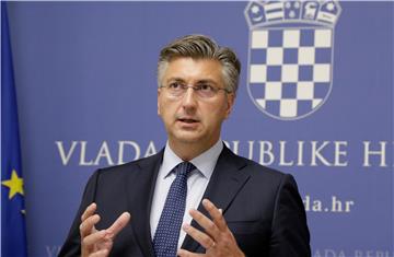 Andrej Plenković dao izjavu za medije