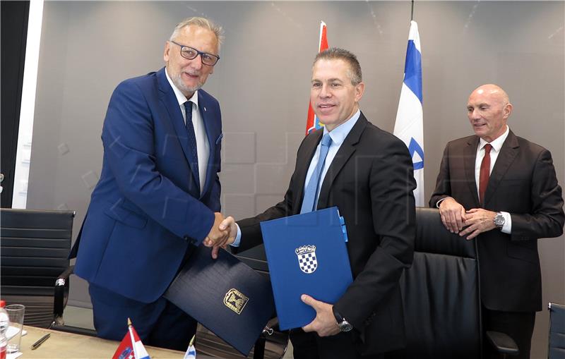 Israel and Croatia ink agreement on cooperation in public security 