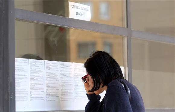 Number of jobless Croats in August down 14.6% y-o-y