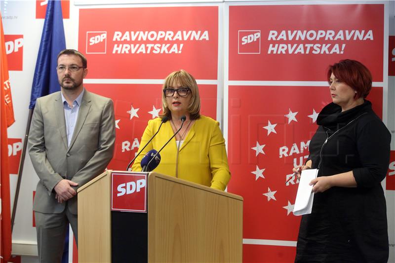 Konferencija za medije SDP-a